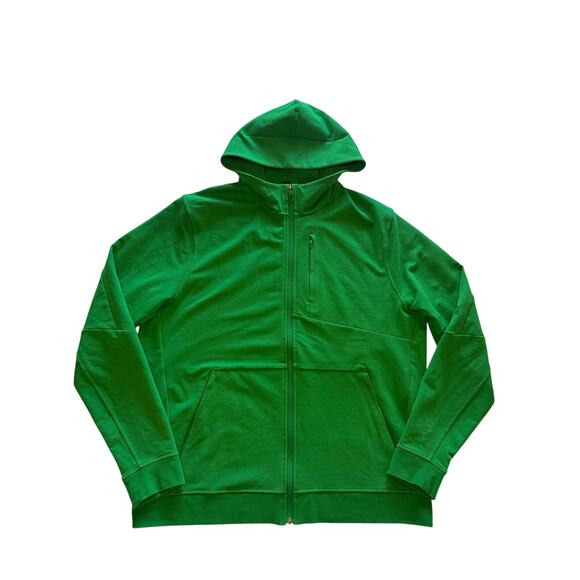 Lululemon City Sweat Zip Hoodie French Terry GREEN XXL - Picture 1 of 7